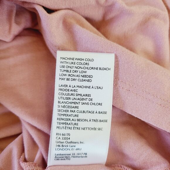 Free People Daphne Skirt Knit Convertible Dress Pink S FP Beach Boho Minimalist - Picture 8 of 9